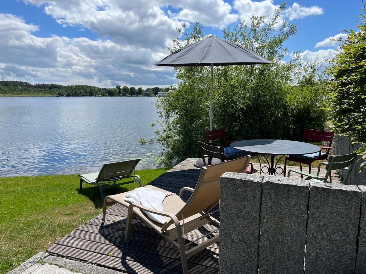 Ferien Direkt Am Wasser Mit Hund Krakow am See Ngoại thất bức ảnh